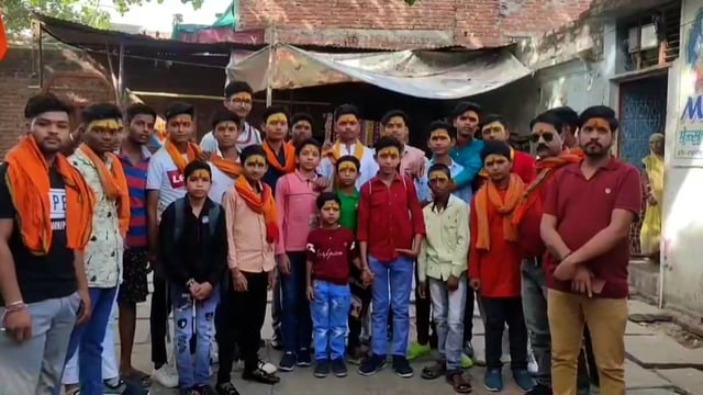 कोंच,राम उत्सव में शामिल होने के लिए विहिप,बजरंग दल के कार्यकर्ता हुए रवाना 6000 राम रूपों का होगा प्रदर्शन