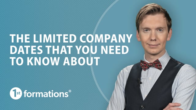 The limited company dates that you need to know about