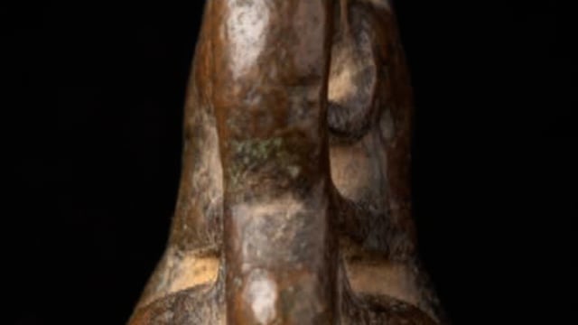 Antique品、メコン川の骨董品、オピウムウエイト、超大型、分銅、ミャンマー Antique bronze Opium weight from Burma (Myanmar)