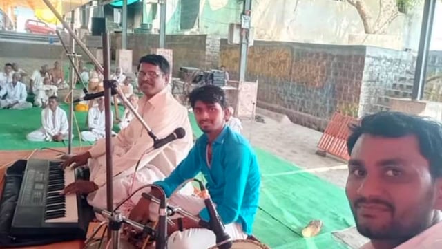 पालम तालुक्यातील फळा येथे श्री संत मोतीराम महाराज यांच्या मंदिरात अखंड हरिनाम सप्ताह सुरू, भाविकांची गर्दी