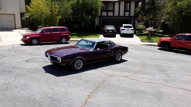 1968 Pontiac Firebird Convertible by Jamesbr