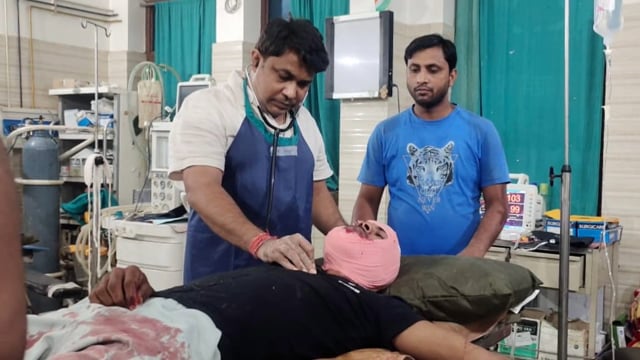 भवदेपुर गोट में टहलने निकले युवक को अपराधियों ने मारी गोली।