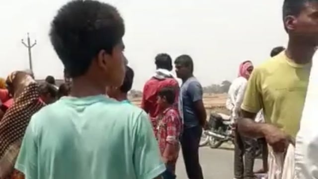 रफीगंज चार पहिया वाहन के चपेट में आने से साइकिल सवार की हुई मौके पर मौत।