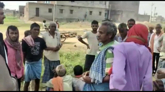 बरैलीचक गांव में मजदूर कीआकस्मिक मौत,जिला पार्षद ने परिजनों से मिलकर सहायता का आश्वासन दिया