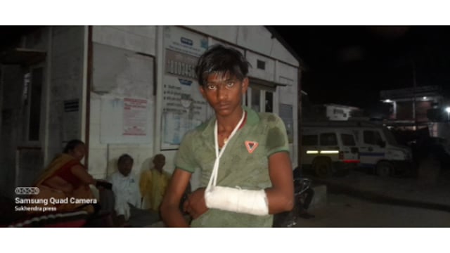 मामूली विवाद में किशोर का तोड़ा हाथ