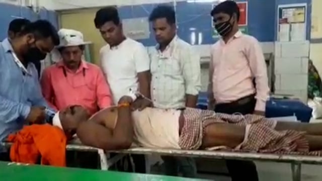 शादी समारोह के दौरान दो पक्षों के बीच झड़प, एक महिला समेत चार घायल, नवीनगर के पहाड़ बीघा का मामला