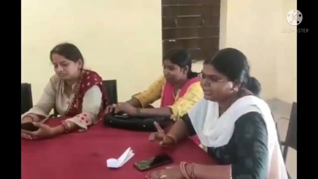 राष्ट्रीय कृमि दिवस को लेकर सेविका की हुई बैठक वितरण हेतु दी गई एल्बेंडाजोल की गोली