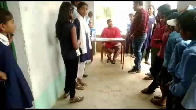 राष्ट्रीय कृमि दिवस पर बाला बिगहा स्थित मध्य विद्यालय में कृमि नाशक दवा का वितरण,260 बच्चों ने एल्बेंडाजोल की गोली खाई