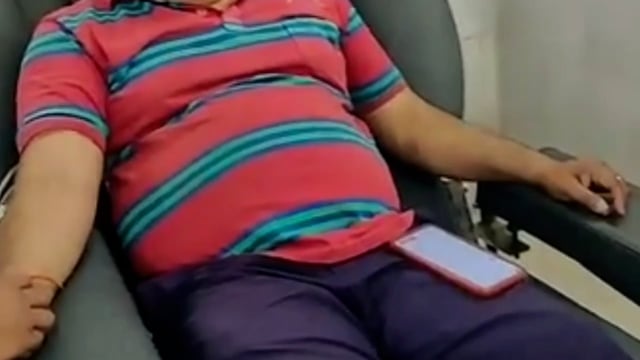 रक्तदान कर एक युवक ने बचाई 19 वर्षीय युवती की जान।