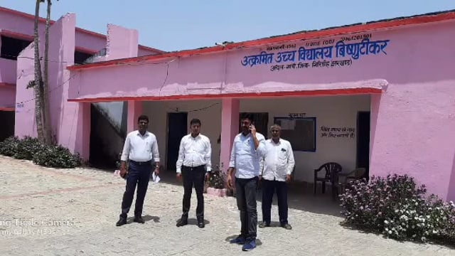 बीडीओ ने क्लस्टर का किया निरीक्षण