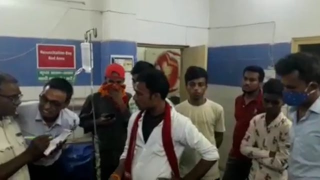 एनएच 139 के चतरा मोड़ के समीप बाइक सवार को बोलेरो ने मारी टक्कर बाइक सवार हुआ घायल