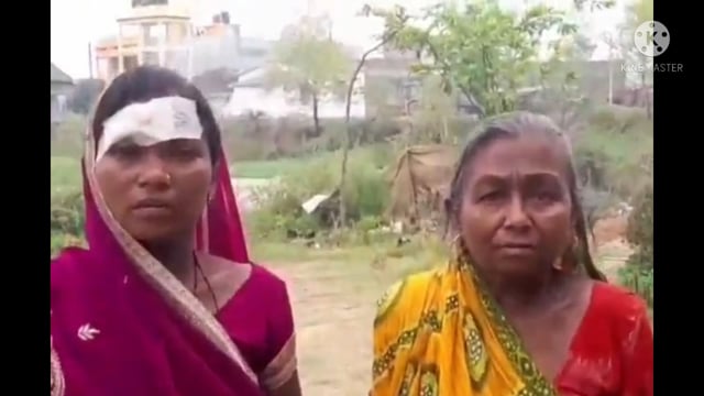 गांव के पड़ोसी द्वारा मारपीट महिला जख्मी मामला पहुंचा खेसर थाना