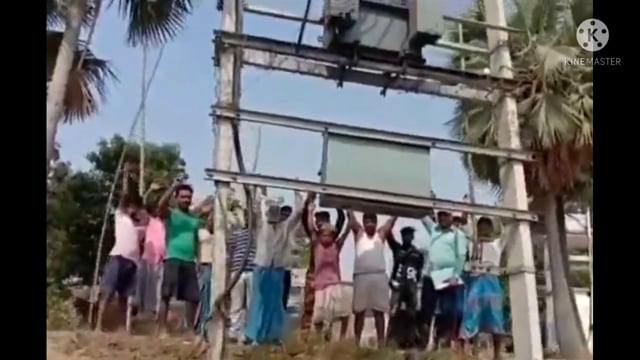 क्षतिग्रस्त ट्रांसफार्मर को बदलने के लिए ग्रामीणों ने किया प्रदर्शन विभाग उदासीन