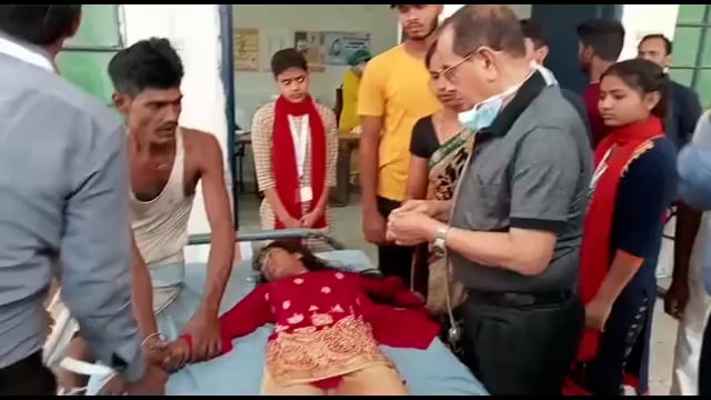  अमरपुर : चिरैया - थ्रेशर की चपेट में आने से 12 वर्षीय लड़की गम्भीर रूप से जख्मी प्राथमिक उपचार के बाद भागलपुर रेफर l