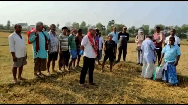 बिंद के सात मौजा में किश्तवार सर्वे का कार्य शुरू