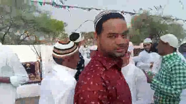 सातनबीघा गांव स्थित ईदगाह में  लोगो ने नवाज अदा कर मनाई ईद पर्व