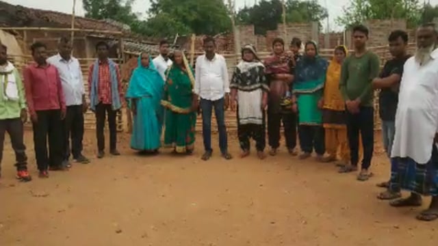 जामजोरी पंचायत की मुखिया प्रत्याशी ने पंचायत के विभिन्न गांवों में किया जनसंपर्क