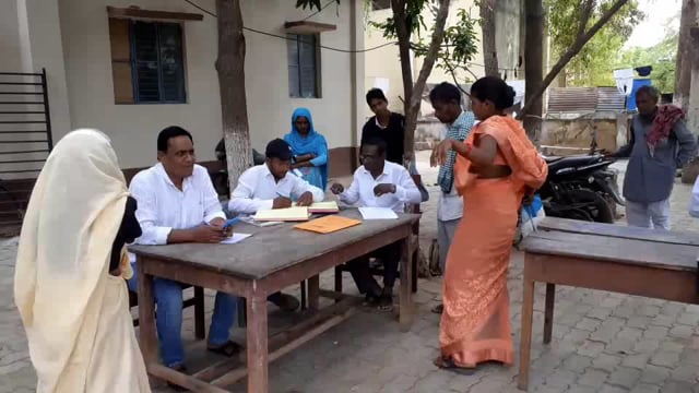 हसपुरा थाना परिसर में लगाया गया जनता दरबार,एक का निपटारा व तीन मामले आये