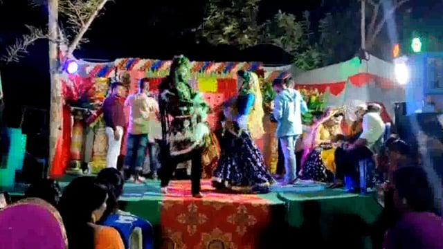 रफीगंज के औरवां में झांकी का किया गया आयोजन