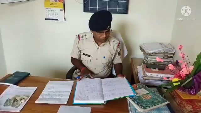 थाना अध्यक्ष नें सम्भाला कमान , लोगों से किया अपील