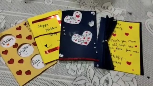 औरंगाबाद शहर में बच्चों ने मनाया मदर्स डे,दिया गिफ्ट कार्ड