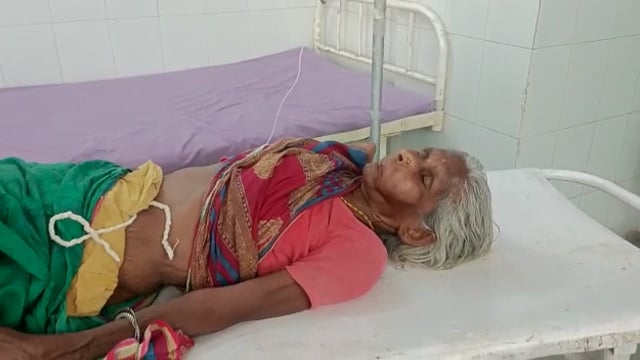 हवेली खड़गपुर नगर परिषद क्षेत्र के सूर्य मंदिर के समीप बाइक के ठोकर से एक वृद्ध महिला घायल हो गई। 