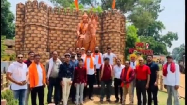 आज भानुप्रतापपुर में महाराणा प्रताप जी का जन्मोत्सव  क्षत्रिय समाज के द्वारा सादगी से मनाया गया 