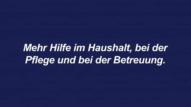 VdK-Kampagne 2022 Häusliche Pflege