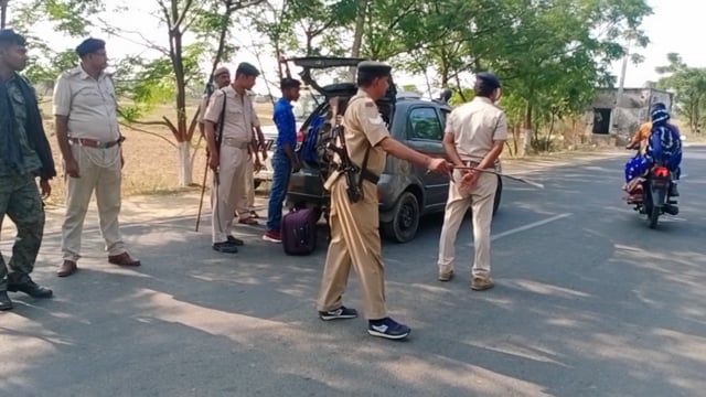 एसपी जमुई के निर्देशानुसार सिकन्दरा पुलिस ने चलाया विशेष वाहन चेकिंग अभियान