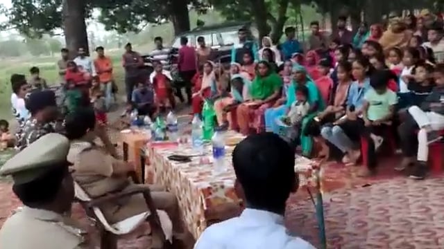 पुलिस अधीक्षक बलरामपुर द्वारा अपराध एवं अपराधियों पर अंकुश लगाए जाने हेतु चलाए जा रहे अभियान भारत - नेपाल बॉर्डर