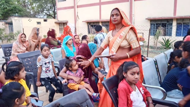 माकड़ोन नगर निकाय परिसर में महिला एवं बाल विकास विभाग द्वारा लाडली लक्ष्मी उत्सव मनाया तथा सीएम के संबोधन को देखा सुना