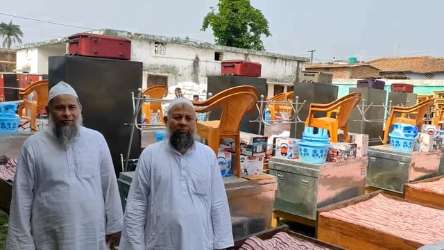 सलखुआ प्रखंड के मुबारकपुर गांव में गरीब लड़कियों का सामूहिक निकाह, 225 गरीब लड़कियों का हुआ निकाह, ईशा फाउंडेशन ने कराया