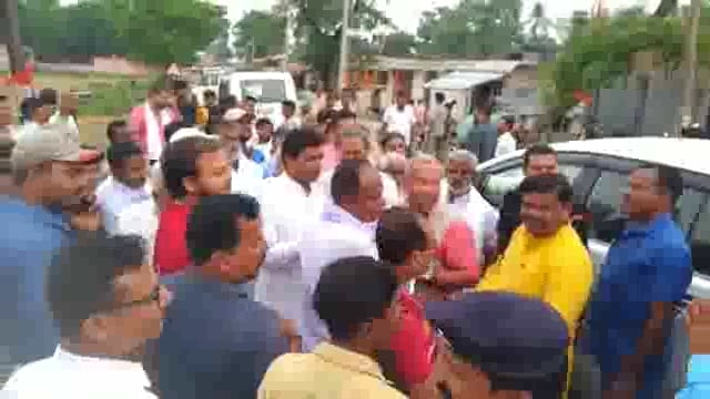 हसनगंज में उप मुख्यमंत्री तारकिशोर प्रसाद ने सड़क चौड़ीकरण व मजबूतीकरण कार्य का किया शिलान्यास