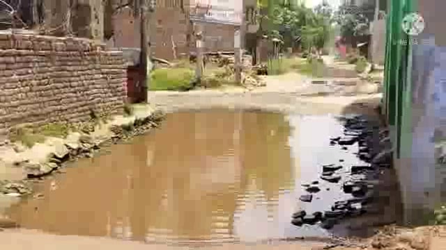 बदहाल सड़कों के सहारे जिनें को मजबूर हैं  प्यारेपुर गाँव के ग्रामीण