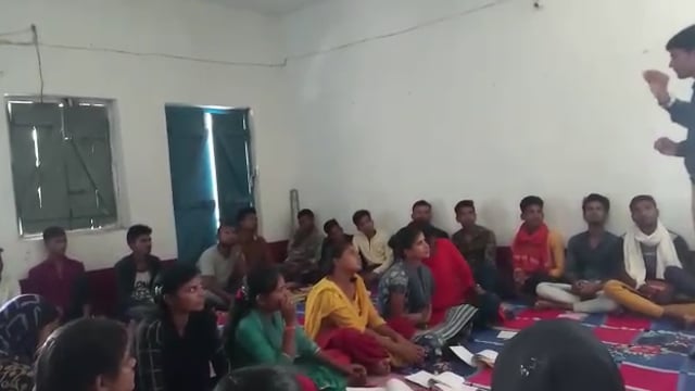 कौशल क्षमता के विकास को लेकर युवाओं को दिया गया प्रशिक्षण