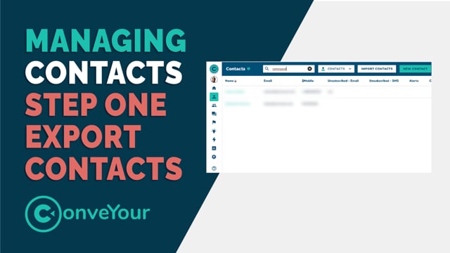Uploading or Importing Your Contact List