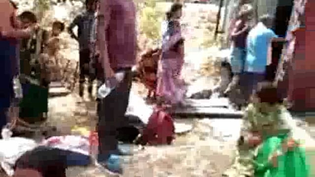 खरसिया से जशपुर जा रही यात्री बस पलटी, तीन यात्री गंभीर रुप से घायल