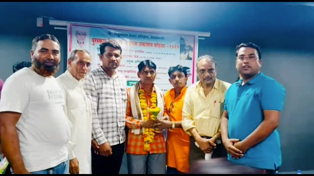 उदयगिरी लायन्स नेत्र रुग्णालयात विविध क्षेत्रातील व्यक्तींना केले पुरस्काराने सन्मानित