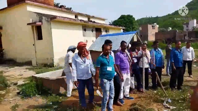 प्रखंड सभागार में राजमिस्त्री को भूकंप रोधी भवन निर्माण हेतु सात दिवसीय प्रशिक्षण शुरू