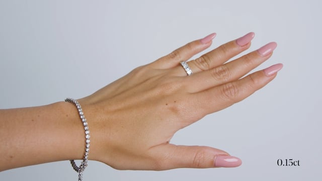 Low Luxe Emerald Cut Band - Video