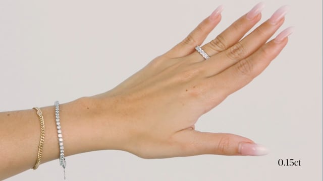 Low Luxe Asscher Cut Band - Video