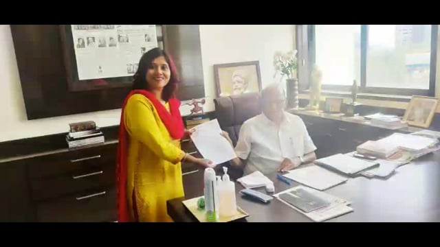 जि. प. पीडब्ल्यूडी व इतर विभागाच्या सर्व निविदा कामामध्ये महिलांना आरक्षण द्यावे इं अनिता पाटील यांची शरद पवार यांच्याकड