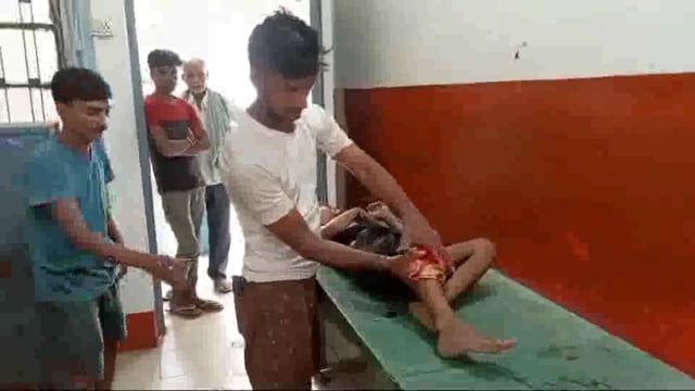 अमरपुर वार्ड नंबर 7 में दीवाल गिरने से 8 वर्षीय बालक गंभीर रूप से जख्मी रेफरल अस्पताल में हुआ इलाज