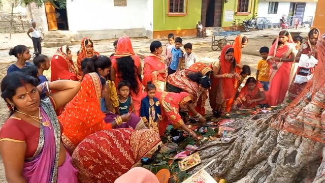 जमुई में सुहागिन महिलाओं ने वट सावित्री की पूजा अर्चना कर पति की दीर्घायु के लिए की कामना 