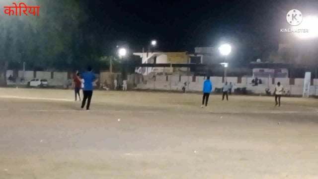 रात्रि कालीन क्रिकेट प्रतियोगिता में पहुंची पुलिस दोपहर की कार्यवाही