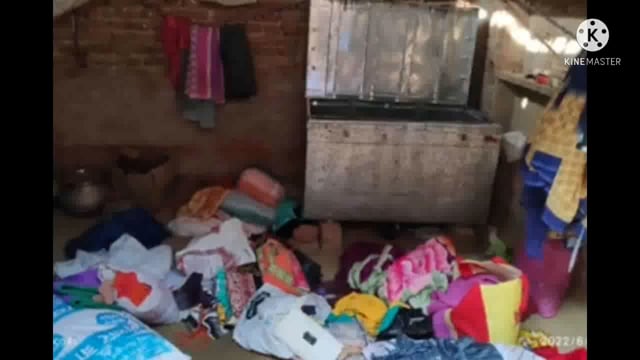 20 हजार नगद कपड़े जेवर की चोरी अज्ञात चोरों द्वारा केड़िया गांव में की गई