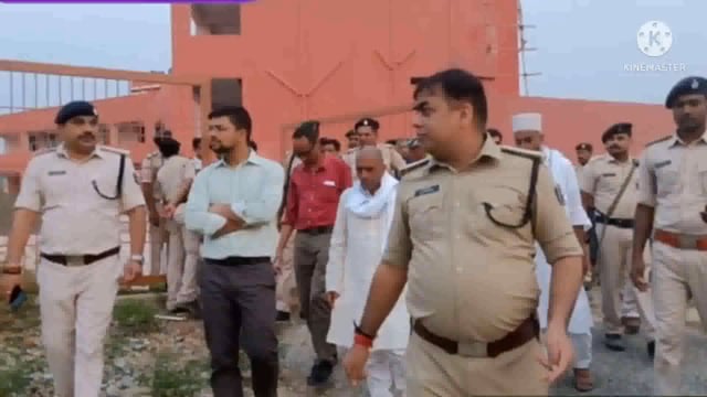 धौरी से शिवलोक कांवरिया पथ का डीएम ने किया निरीक्षण, संबंधित अधिकारियों को दिया निर्देश