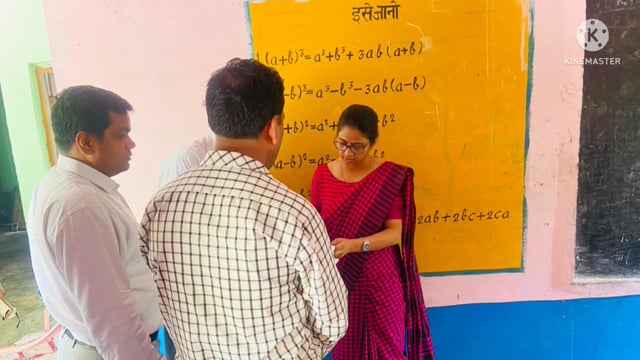 शासन के निर्देश के क्रम में उप जिलाधिकारी प्रिया सिंह ने आज प्यारेपुर पूर्व माध्यमिक विद्यालय का किया निरीक्षण 