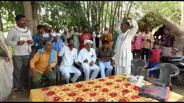 सदस्यों की एकजुटता से मिलेंगे अधिकार - ध्रुव सिंह दर्जनों लोगों को दिलाई गई सदस्यता 