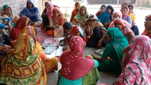 स्वच्छता को लेकर मोरसंडा में जीविका दीदी के साथ एक बैठक आयोजित की गई, 